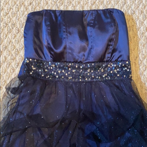 Blue sparkly dress - Picture 2 of 3